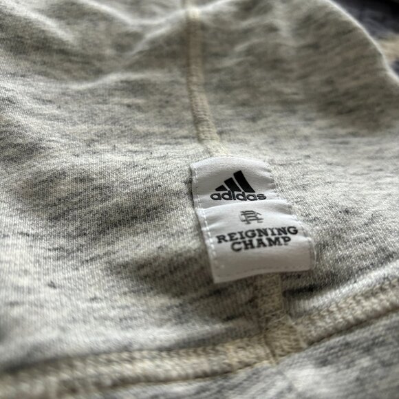 Reigning Champ Heather Grey Crew Neck Sweatshirt Size M - Picture 4 of 5